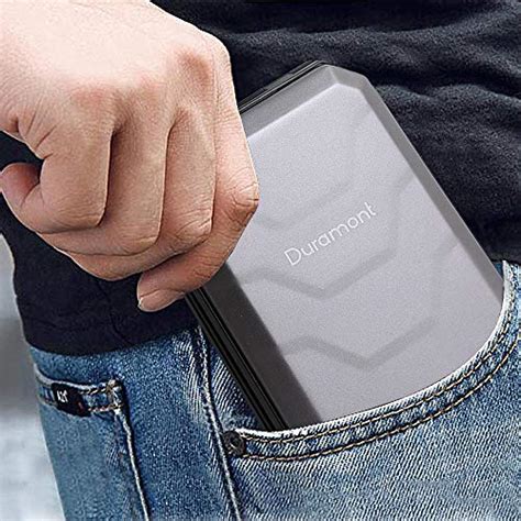 duramont aluminum wallet credit card holder with rfid blocking protection|duramont aluminum wallet.